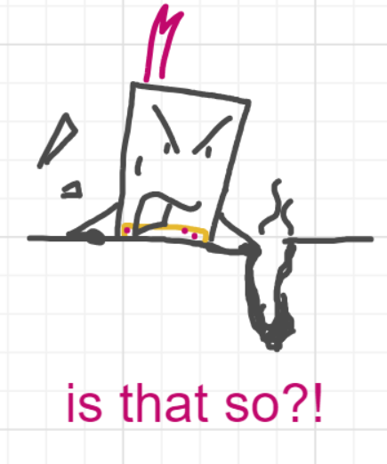 A panel from Ready Oar Knot, episode three of the Board Boards object show by Furretwalk/WalkingFurret.